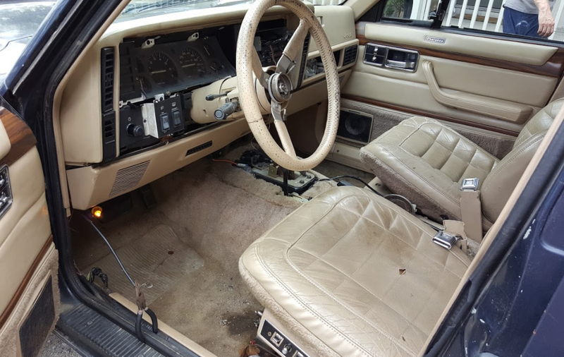 Matt’s got a lot of work to do on that interior.